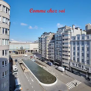 Lichtrijk En Comfortabel Hoekappartement Met Gratis Parking En Zeer Gelegen - Comme Chez Soi , Ostende Belgique